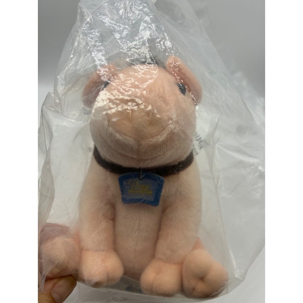 New Vintage Babe Pig in the City 6" Plush Toy Universal City Studios 1998